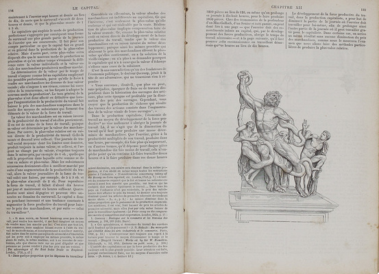 [Первое французское издание]. [Маркс К. Капитал / Пер. М. Дж. Роя, полностью перераб. авт.]. Marx K. Le Capital / Traduction de M.J. Roy, entièrement revisèe par L’auteur. Paris: Maurice Lachatre et Cie, [1872—1875].